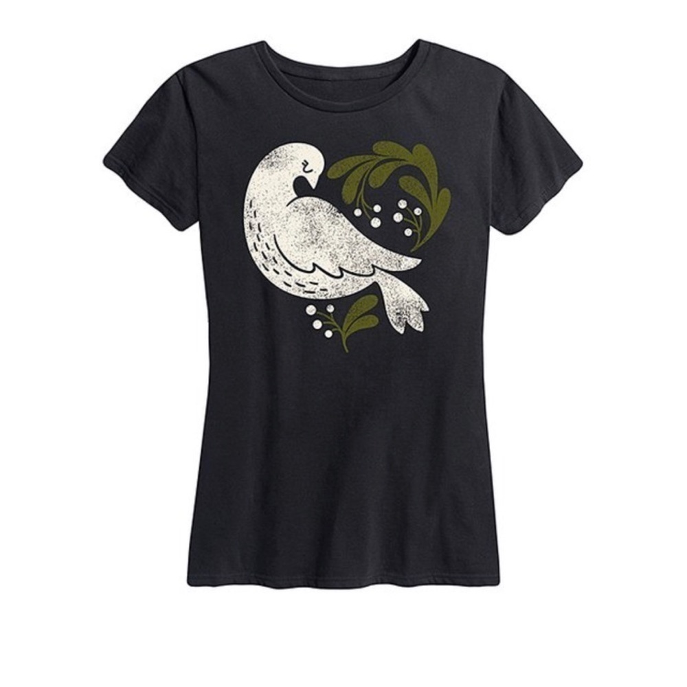 Black Dove Illustration Relaxed-Fit Tee